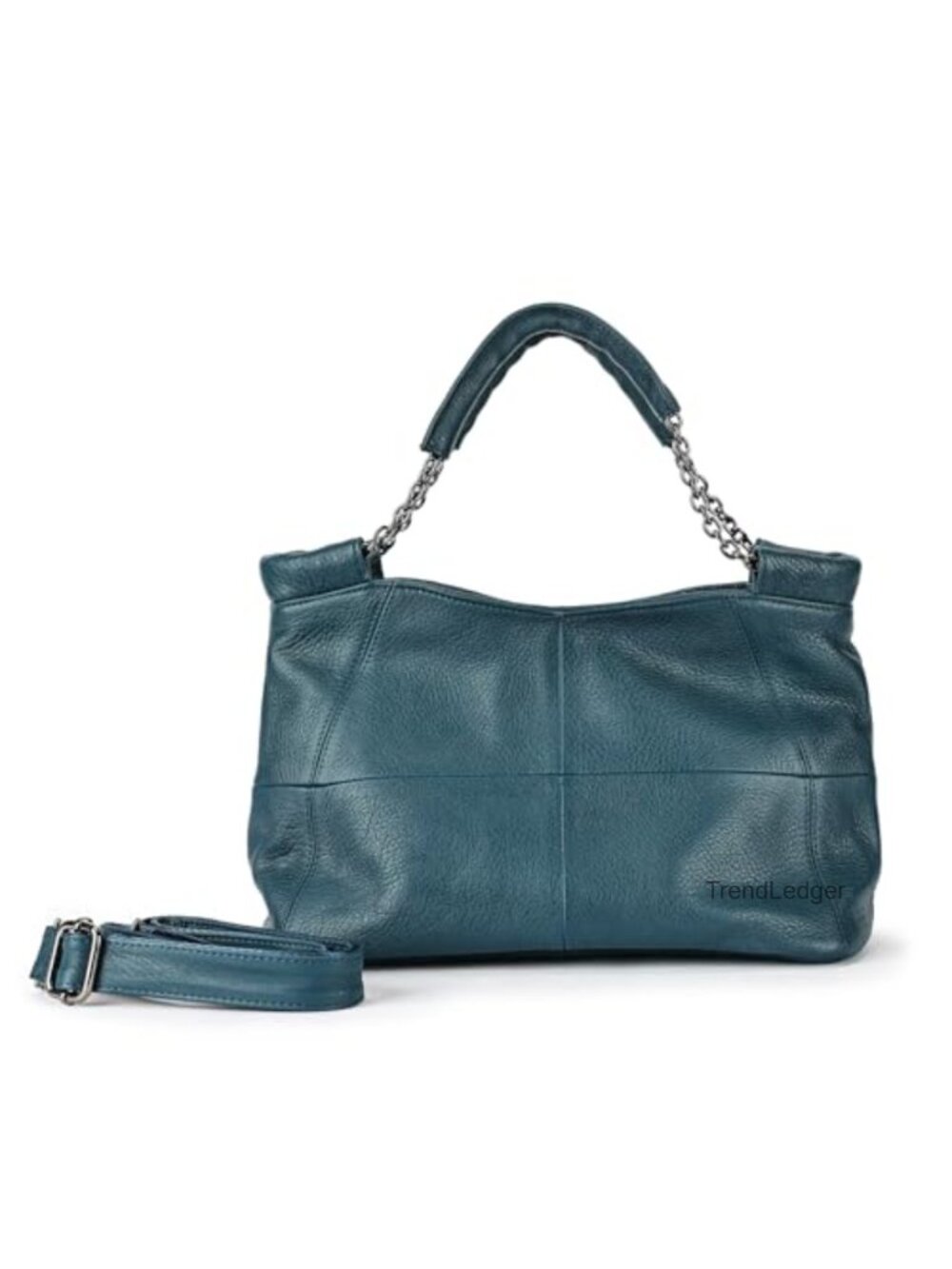 Genuine Leather Hobo Handbag Medium Shoulder Crossbody Satchel Bag